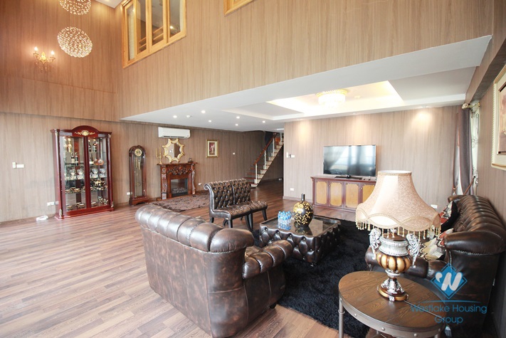 High quality penthouse apartment for rent in Ciputra, Tay Ho, Ha Noi